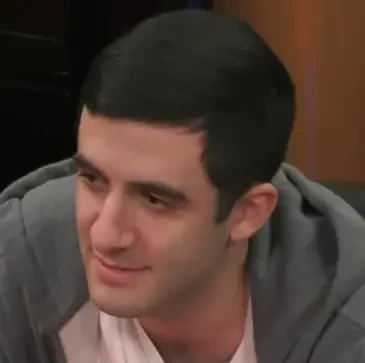 KA KA seated playing high stakes cash game poker on the Hustler Casino Live stream.