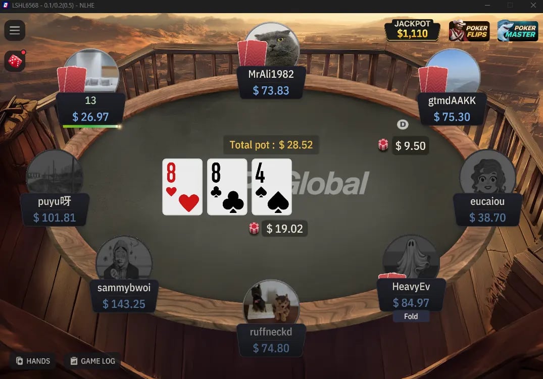 WPT Global poker client preview - desktop client
