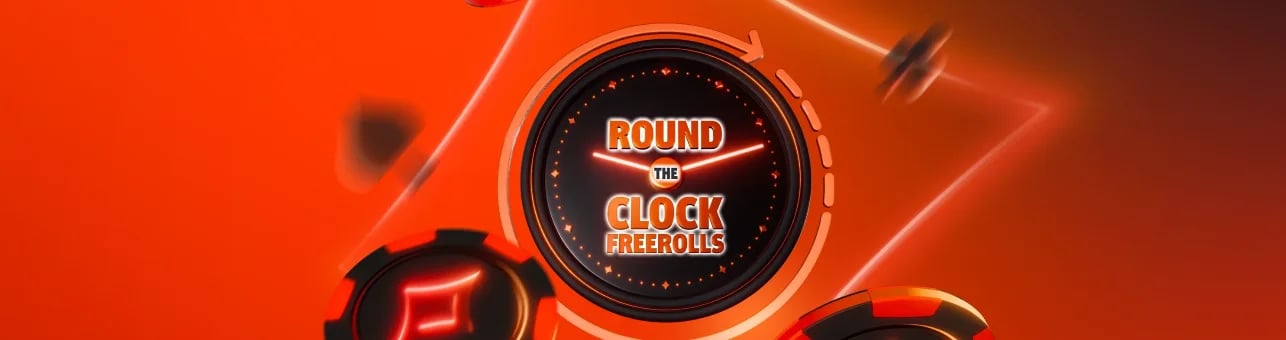 PartyPoker UK Hourly Freeroll Tournament graphic